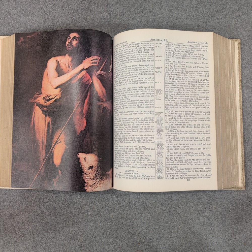 Holy Bible King James Version Family Altar Edition Red Letter Crusade Publishers - Picture 8 of 10
